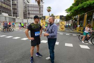 Fiesta de la Bici en Las Palmas de GC (Foto TA)